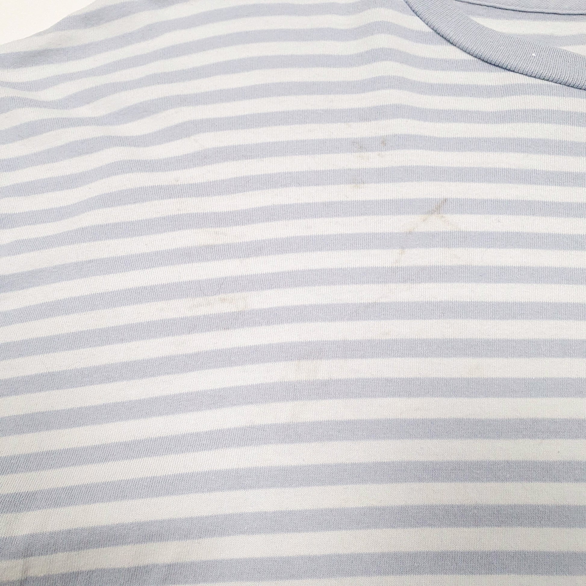 Mens Blue Polo Ralph Lauren Striped Polo Classic Fit Short Sleeve T Shirt