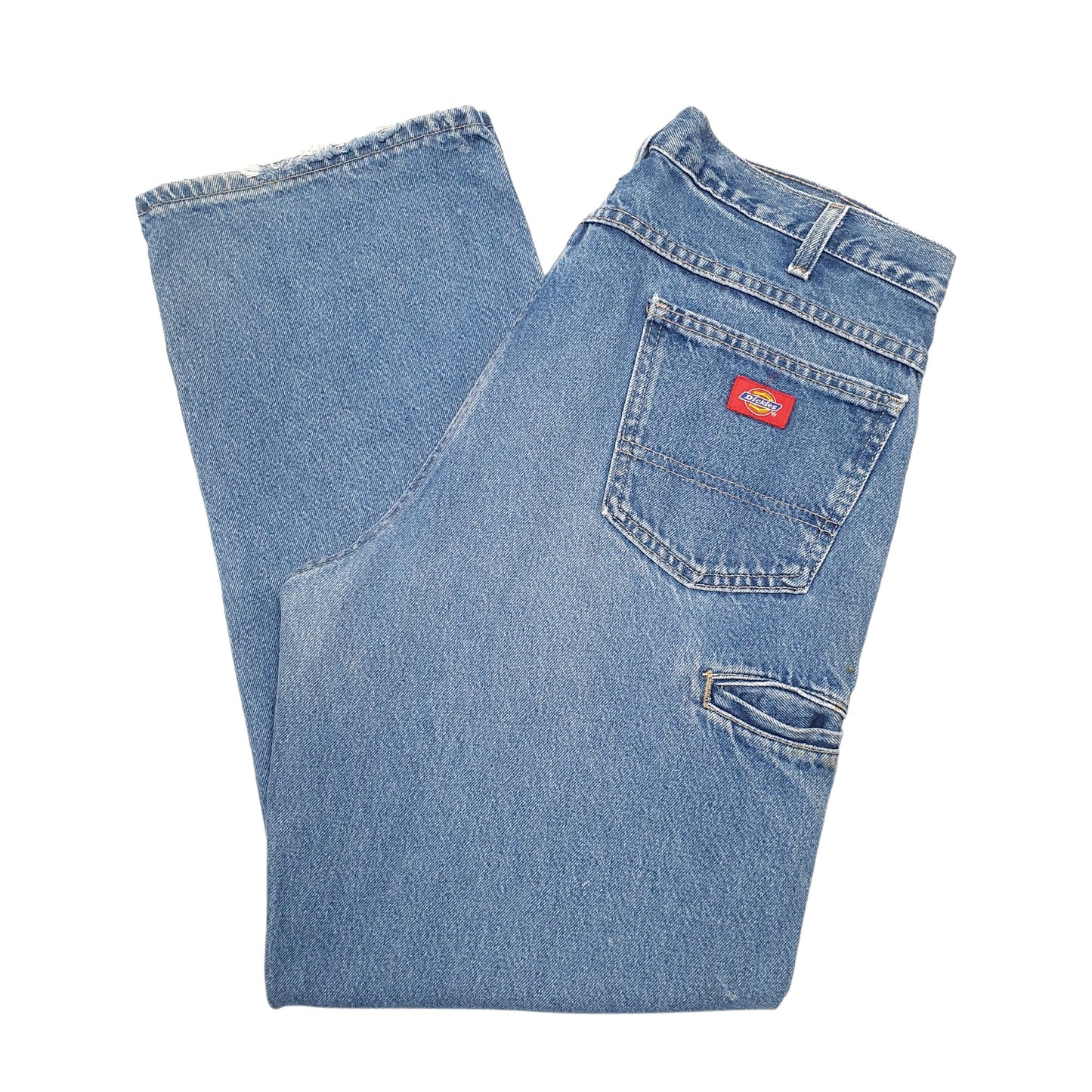 Mens Blue Dickies  Carpenter Trousers