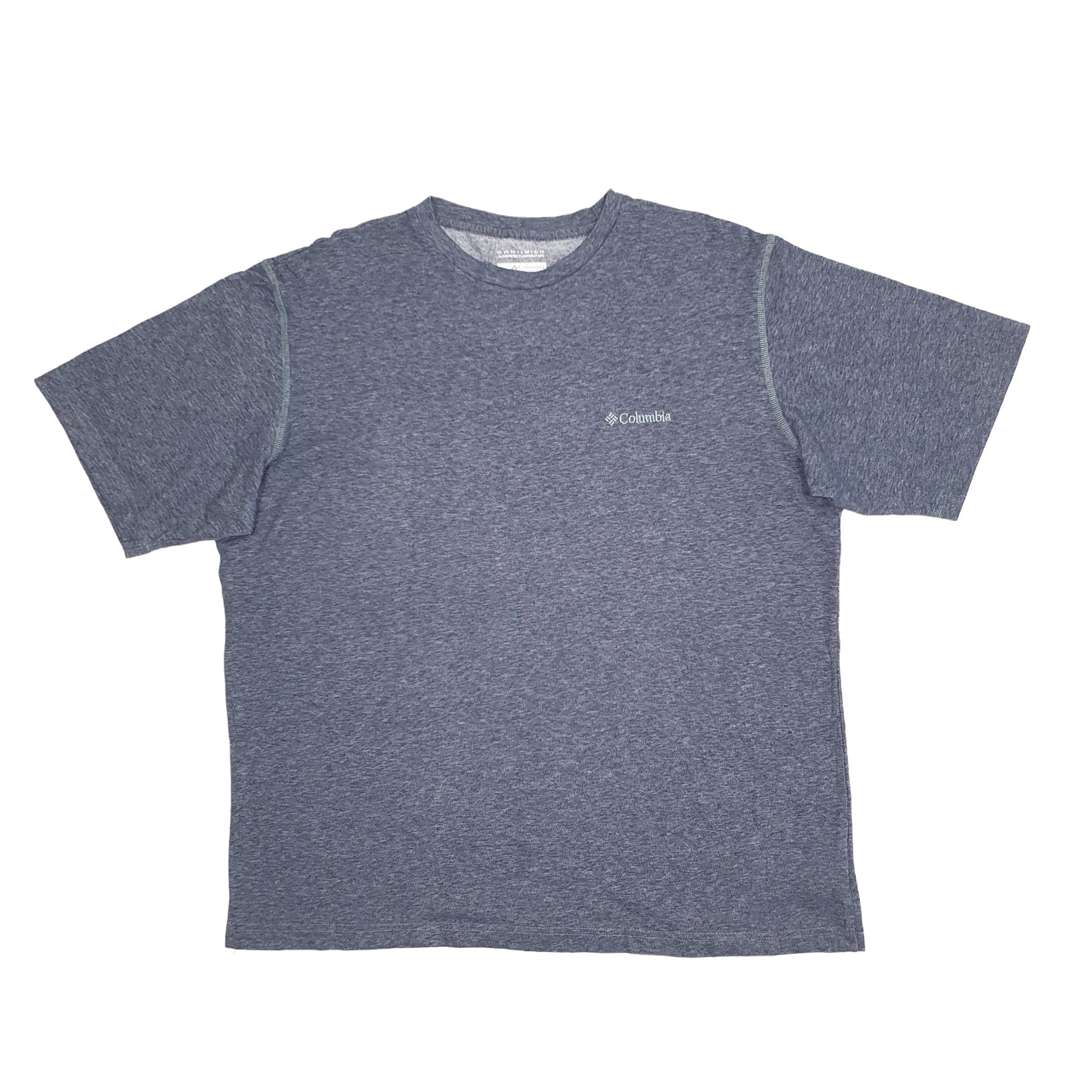 Mens Grey Columbia Sportswear Omni Wick Short Sleeve T Shirt