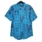 Ralph Lauren Short Sleeve Custom Fit Check Shirt Blue