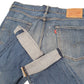 Mens Blue Levis Selvedge Redlines 513 JeansW34 L32