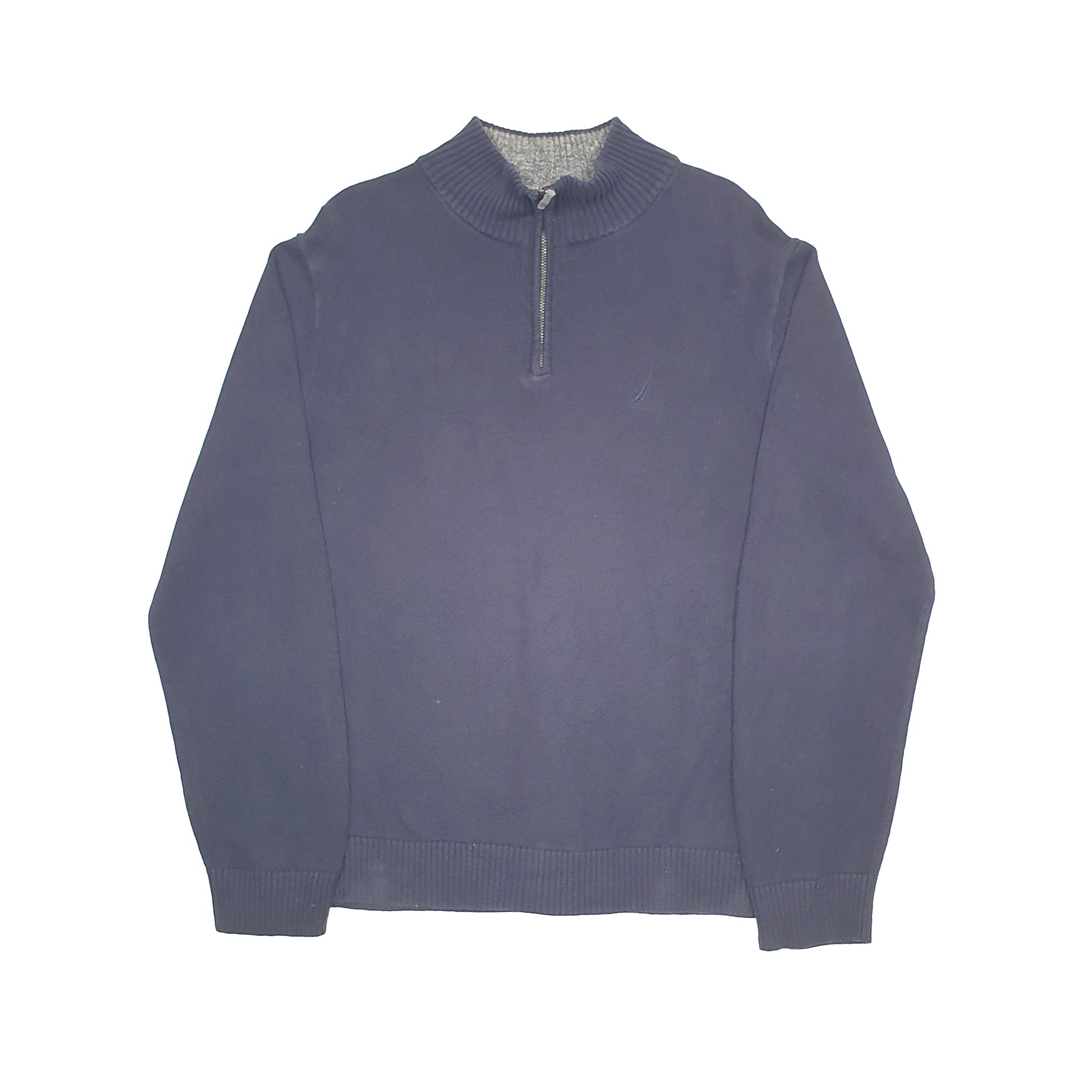 Nautica Quarter Zip L Navy