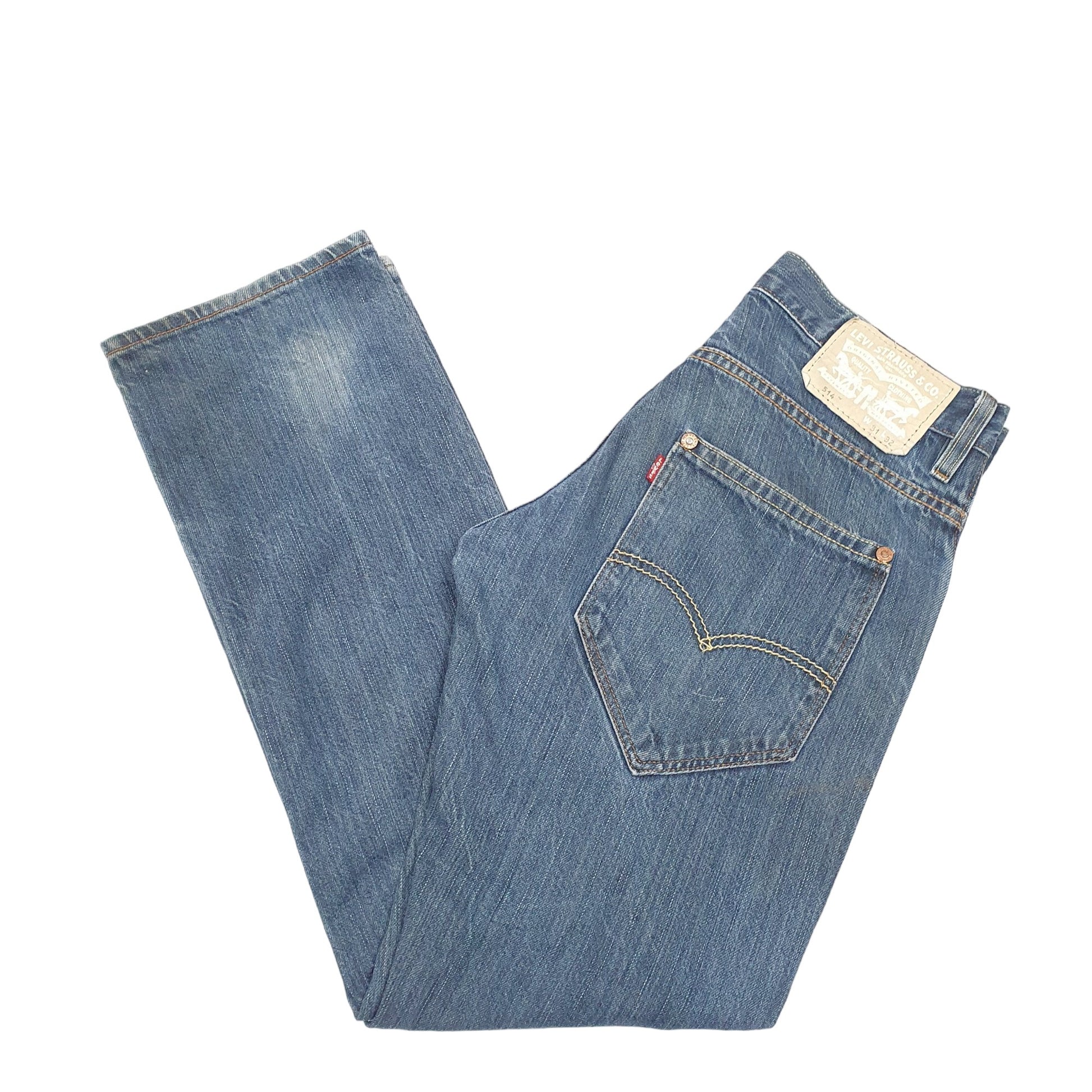 Mens Blue Levis  514 JeansW31 L32