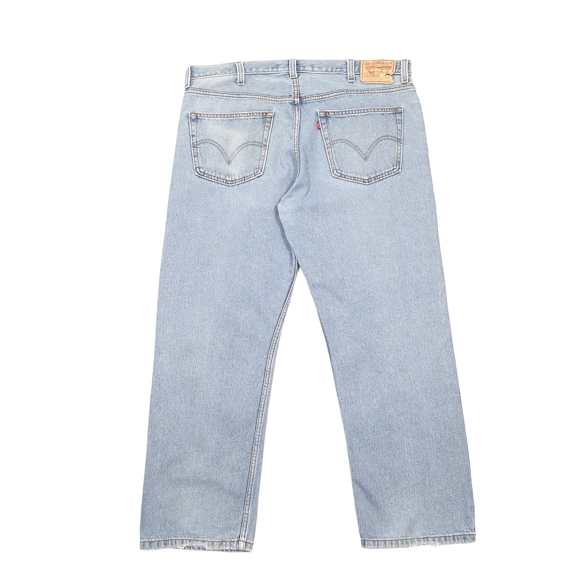 Levis 505 Regular Fit Jeans W40 L30 Blue
