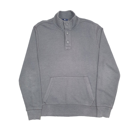 GAP Quarter Zip M Grey