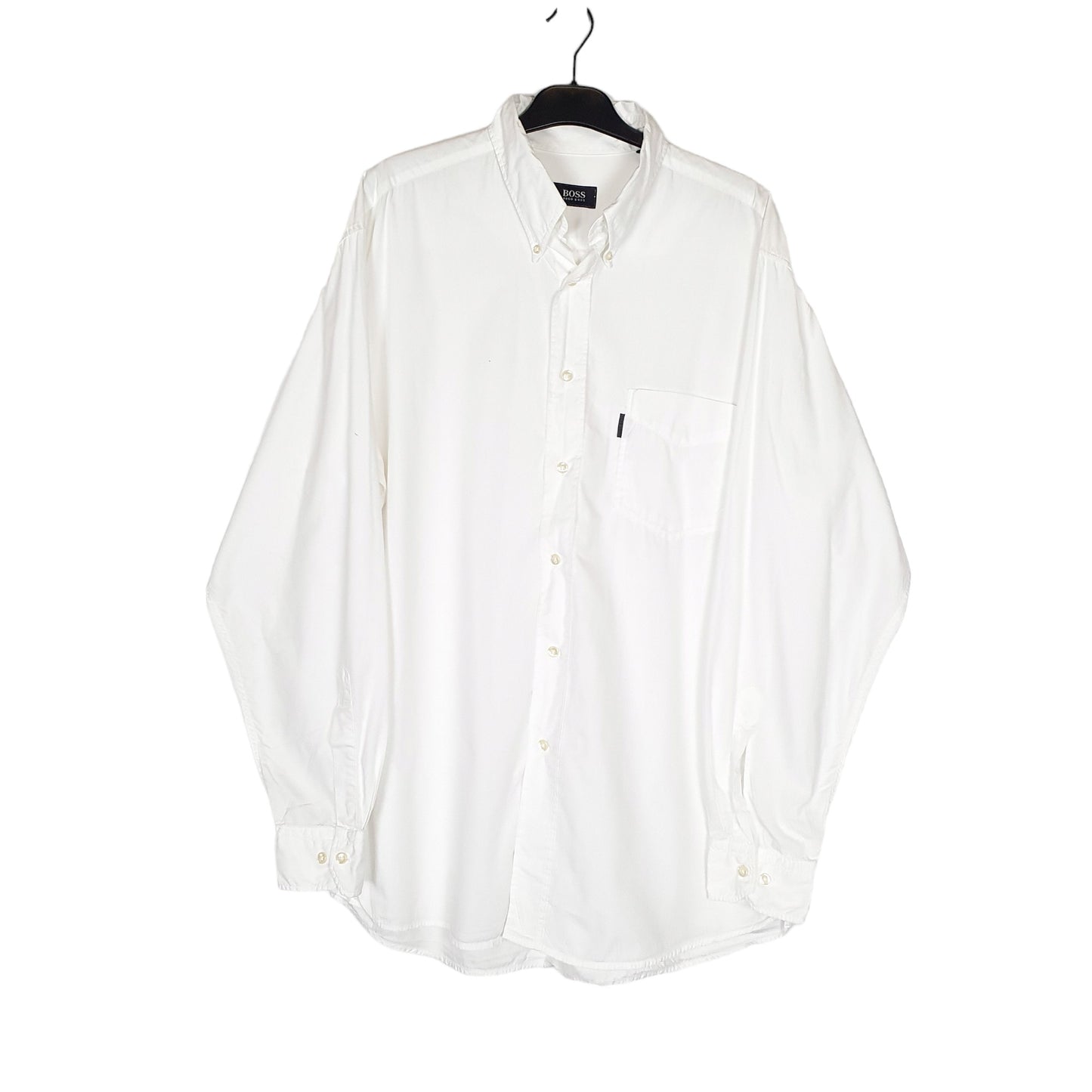 Hugo Boss Long Sleeve Regular Fit Shirt White