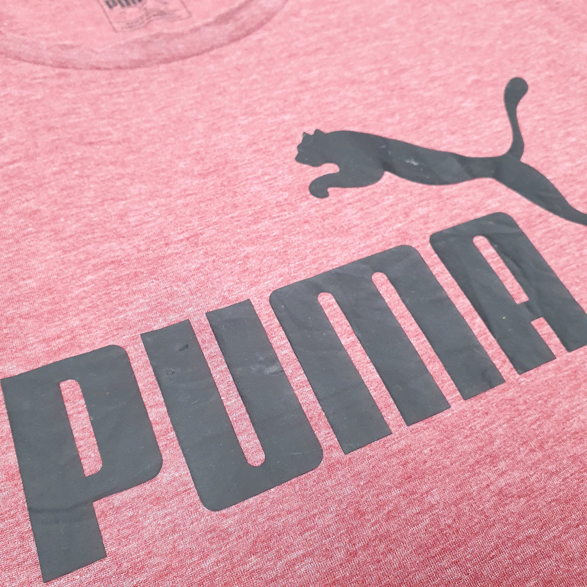 Puma Short Sleeve T Shirt Red