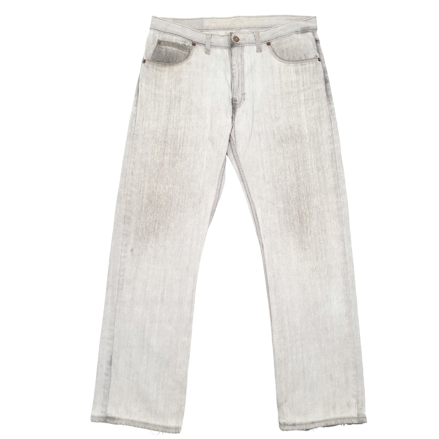 Mens Grey Dickies Straight Casual JeansW34 L32