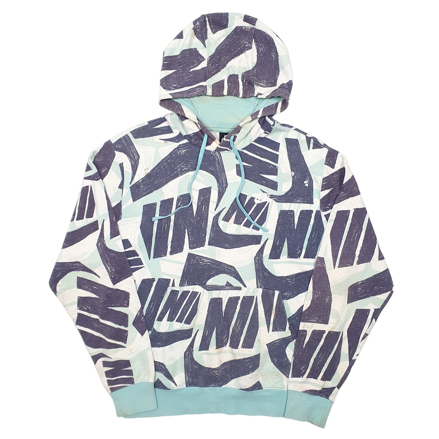 Mens Turquoise Nike  Hoodie Jumper