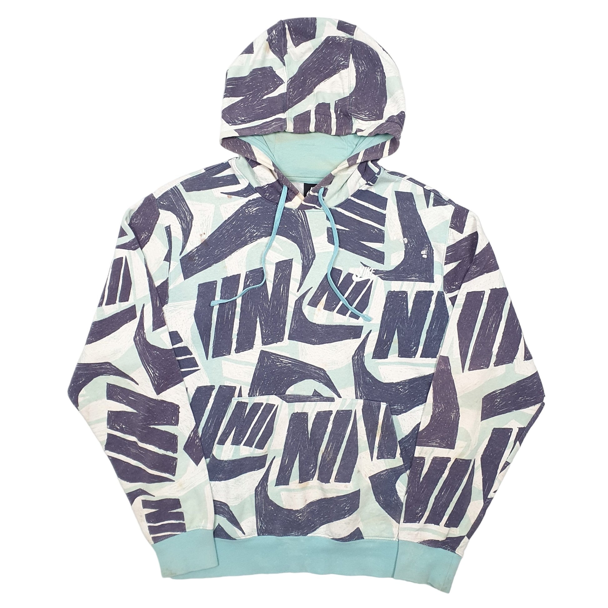 Mens Turquoise Nike  Hoodie Jumper