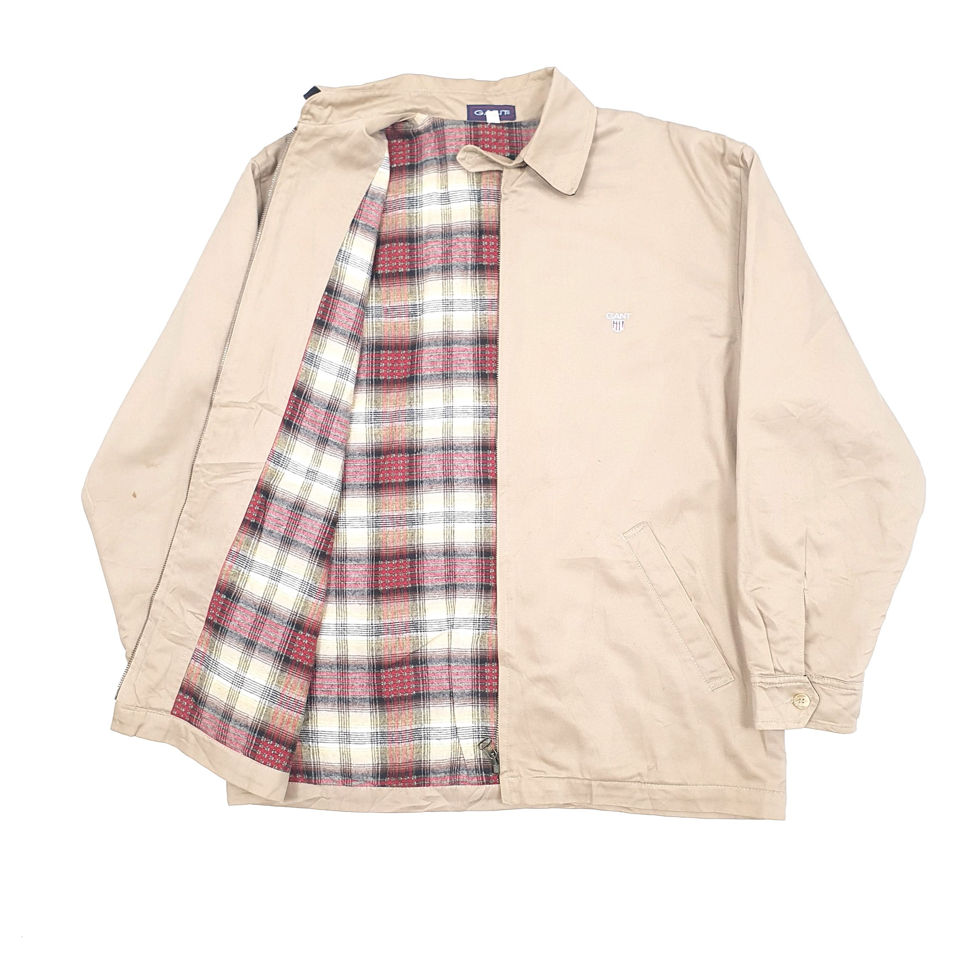 Mens GANT Harrington Jacket Tan