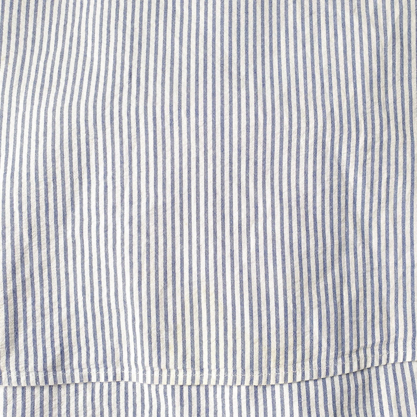 Ralph Lauren Short Sleeve Regular Fit Pinstripe Shirt White