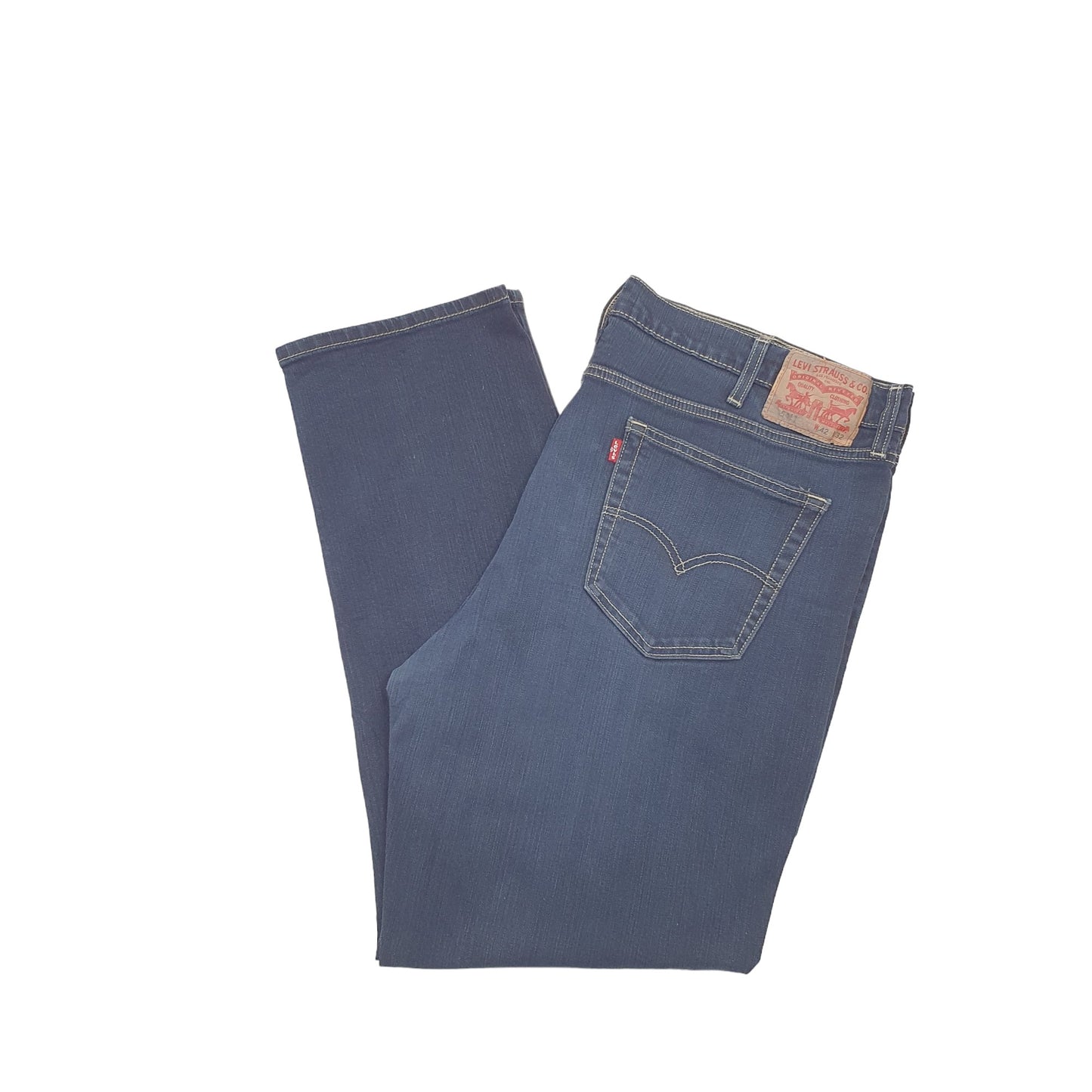 Levis 541 Tapered Fit Jeans W42 L30 Blue
