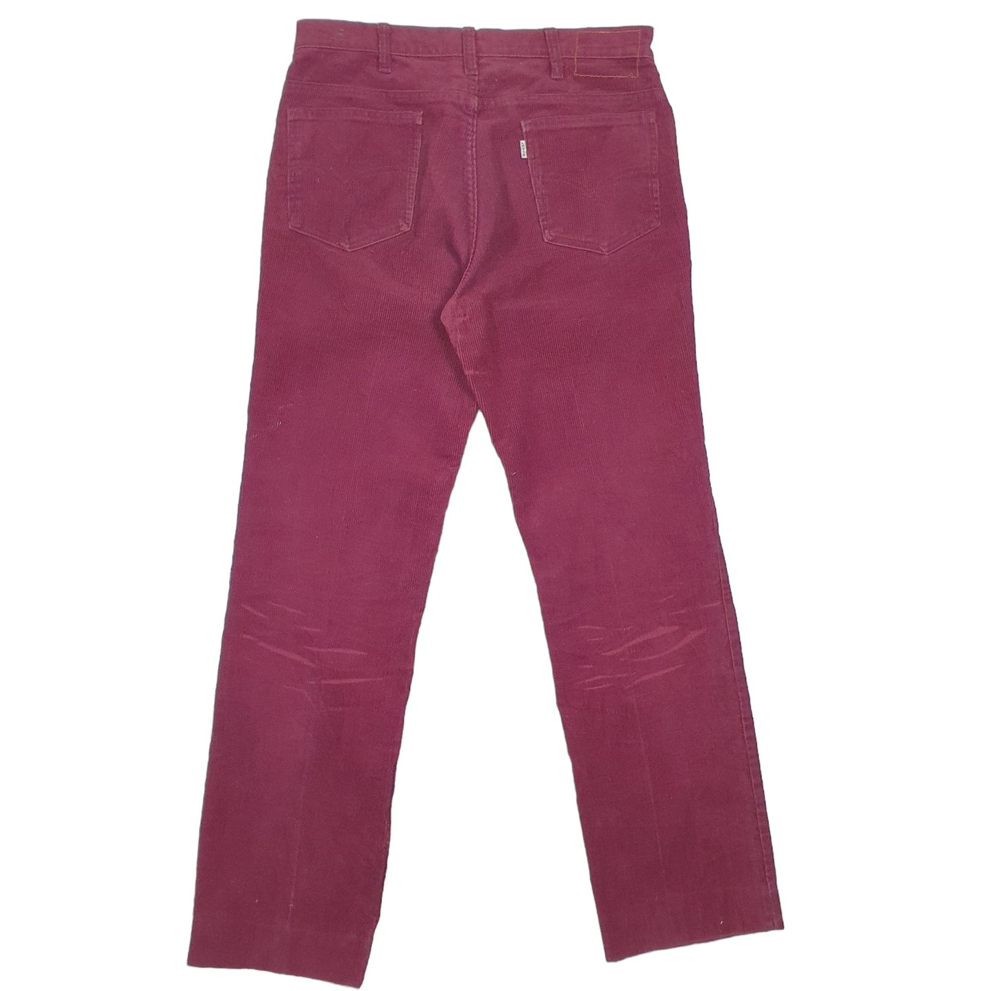 Mens Burgundy Levis  Corduroy Trousers