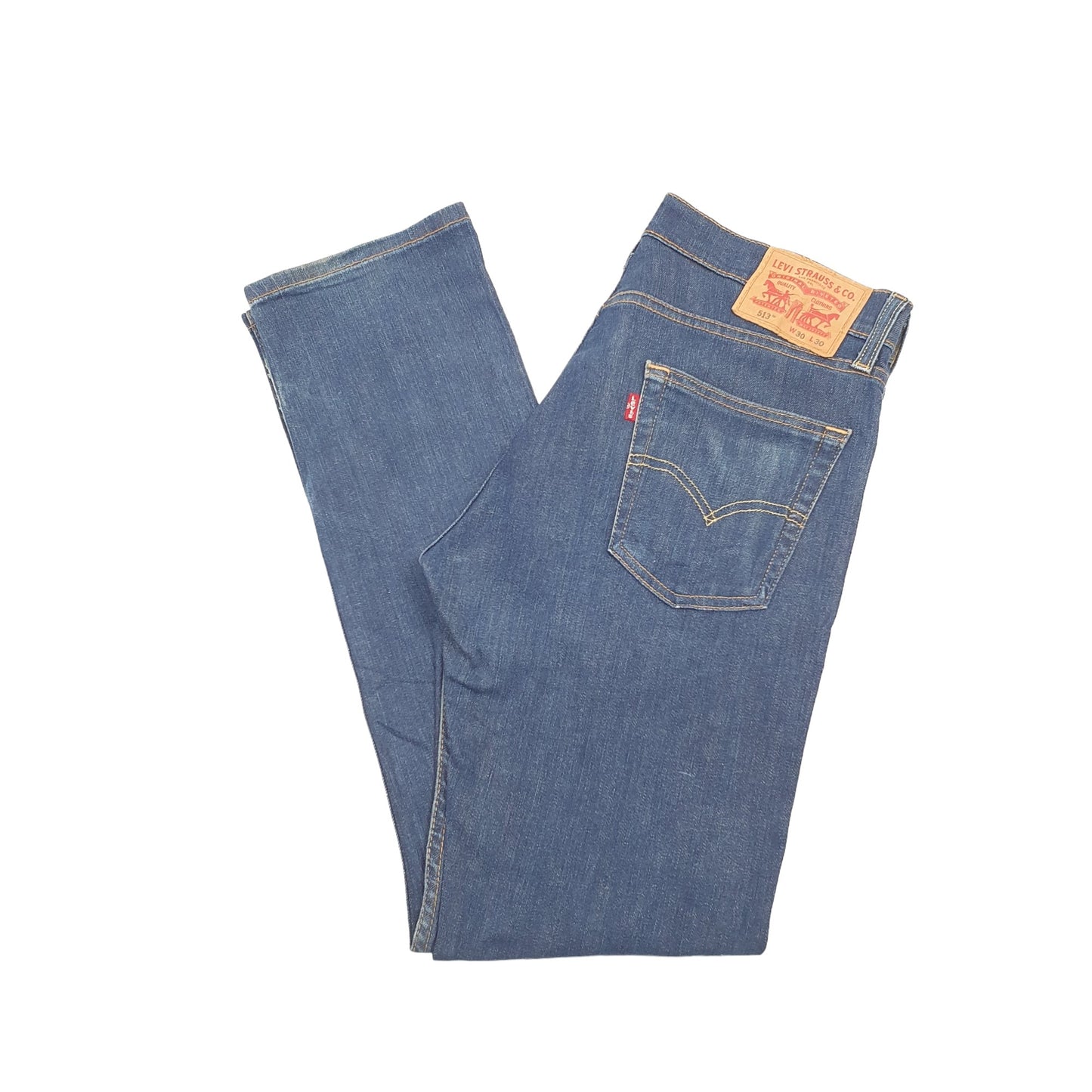 Levis 513 Slim Fit Jeans W30 L30 Blue