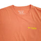 Mens Orange Columbia Sportswear  Short Sleeve T Shirt