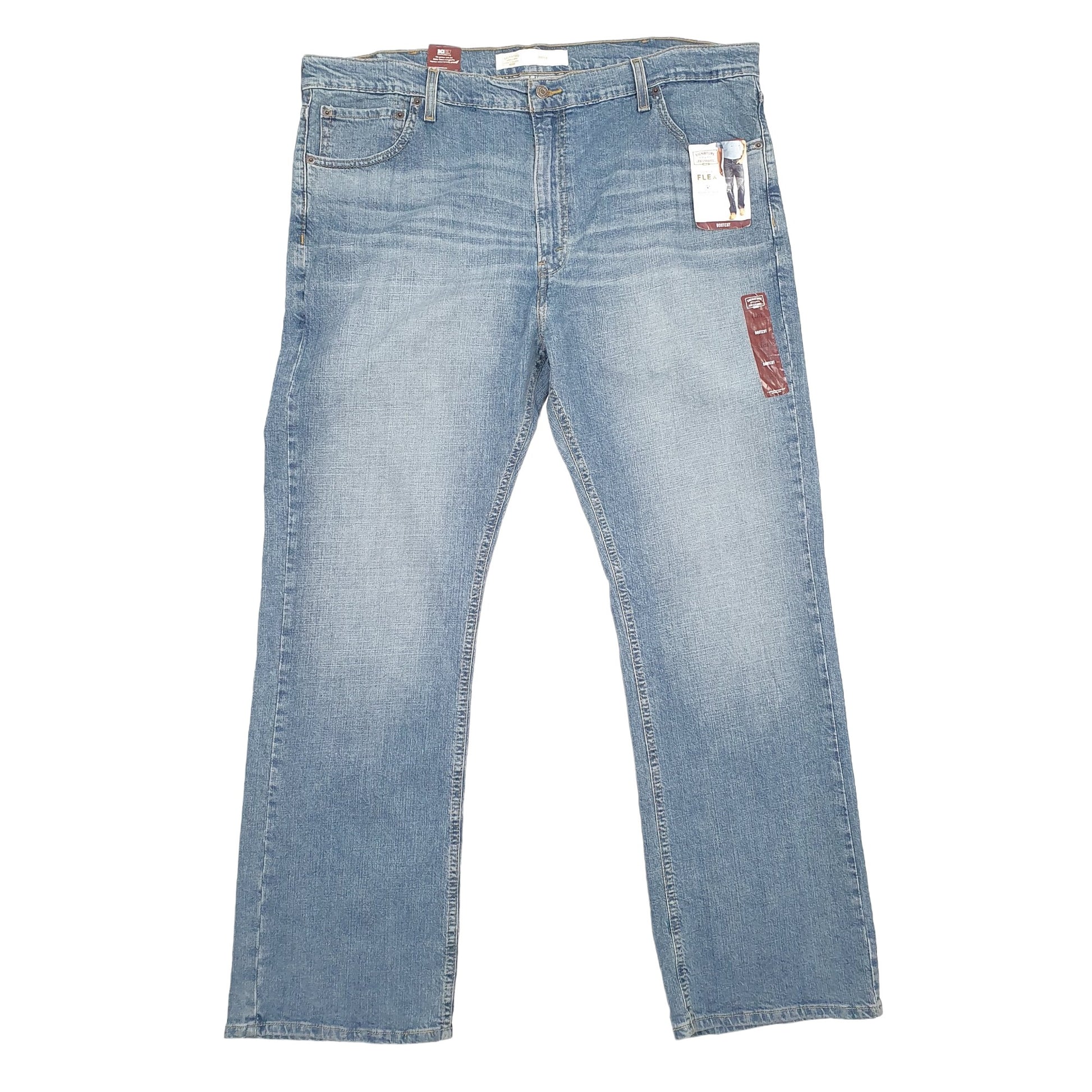 Levis Signature Straight Fit Jeans W42 L32 Blue