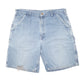 Mens Blue Carhartt Carpenter Workwear Denim Shorts