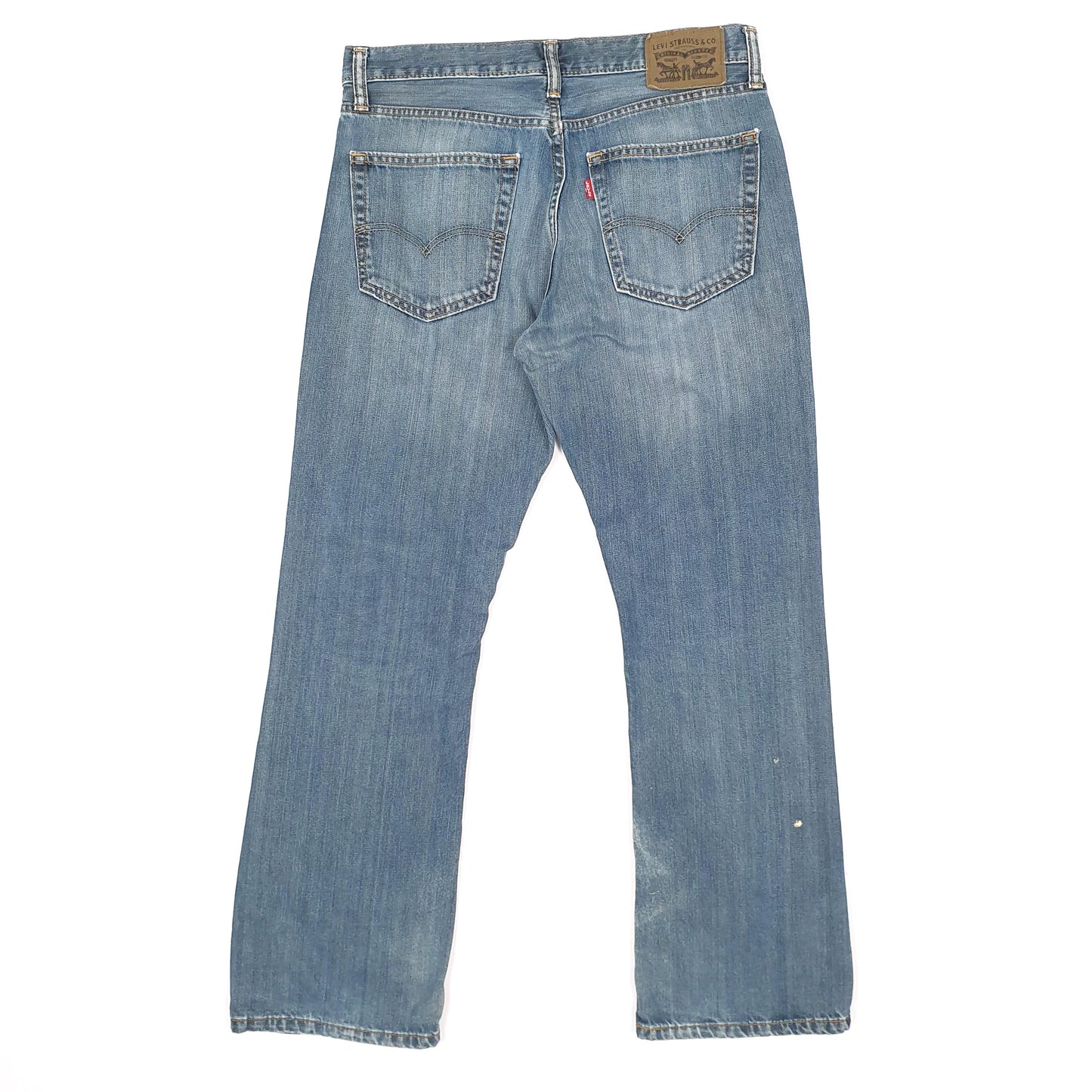 Levis 527 Bootcut Fit Jeans W34 L30 Blue