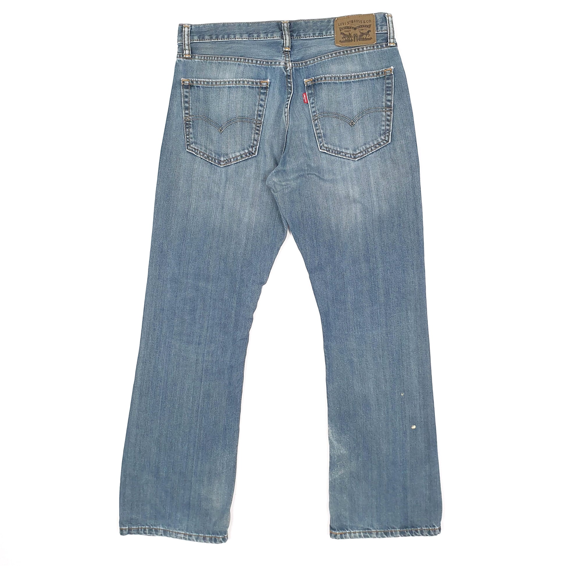 Levis 527 Bootcut Fit Jeans W34 L30 Blue