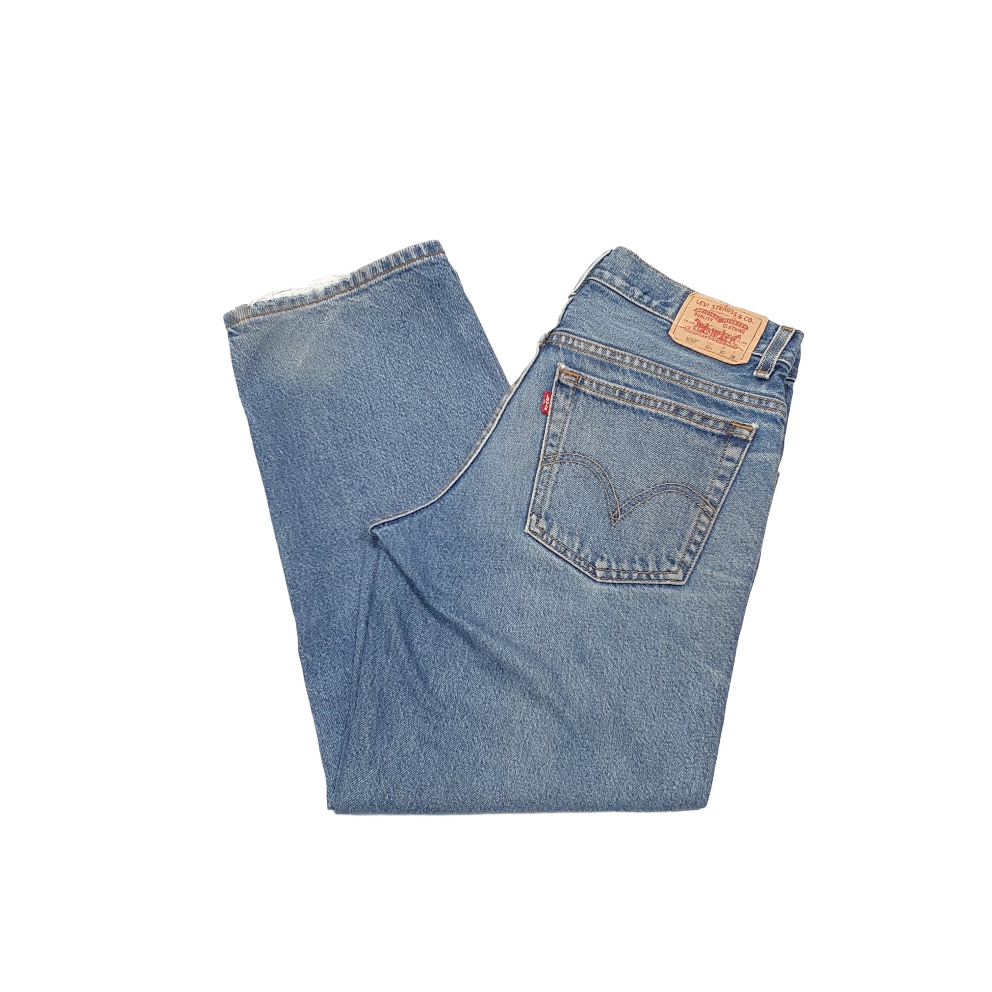 Levis 550 Relaxed Fit Jeans W30 L26 Blue