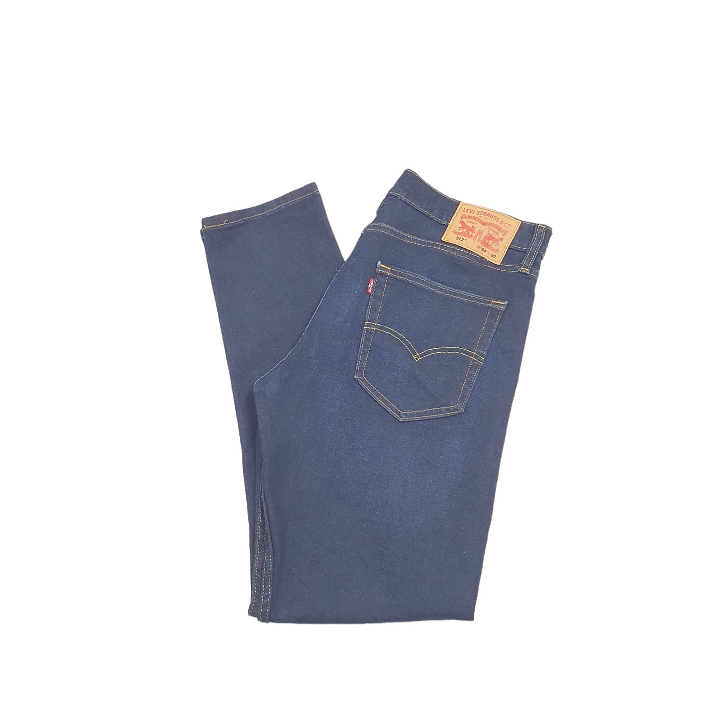 Levis 512 Slim Fit Jeans W34 L30 Blue