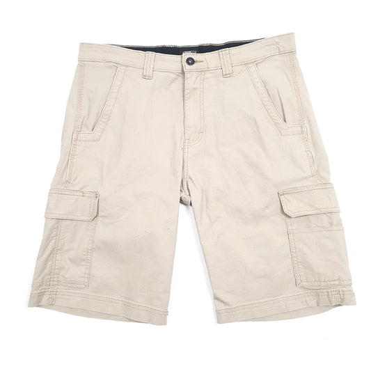 Dickies Beige Cargo Workwear Shorts W34 Beige