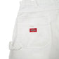 Mens White Dickies Carpenter Painter Workwear Denim Shorts