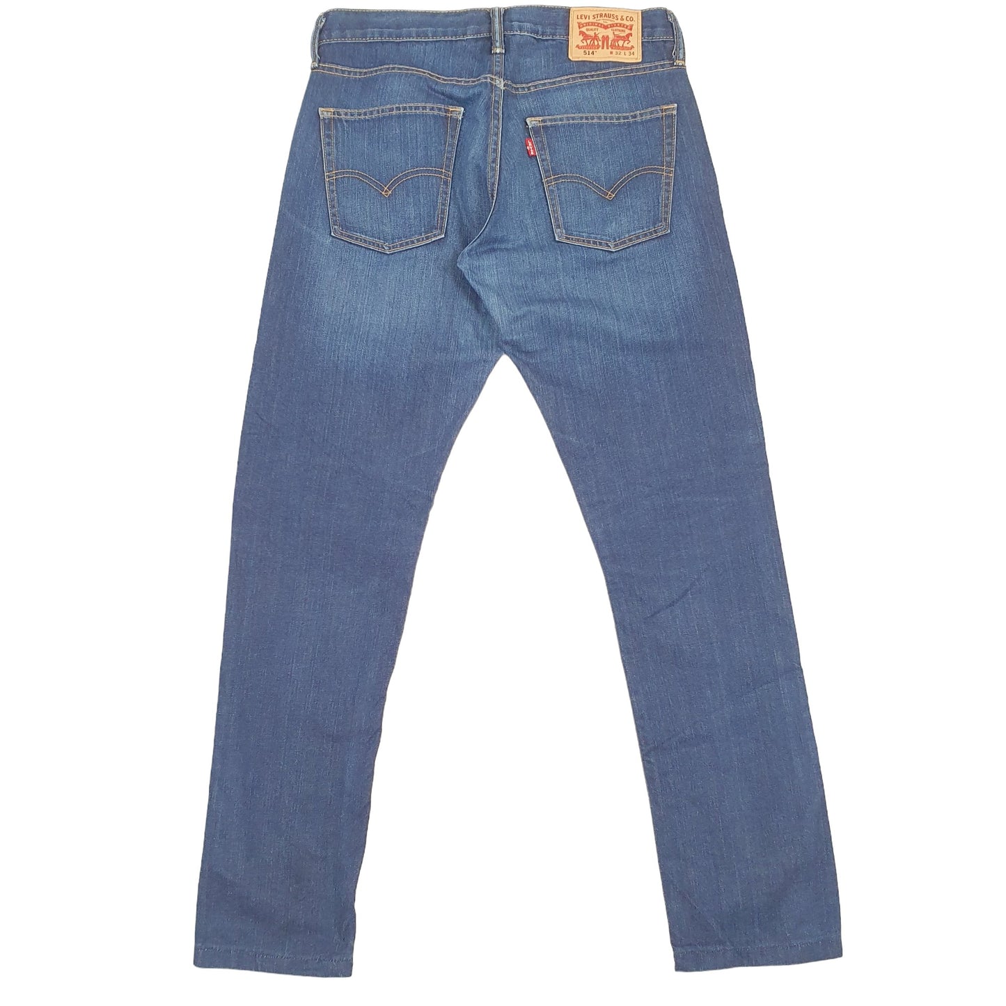 Levis 514 Straight Fit Jeans W32 L33 Blue