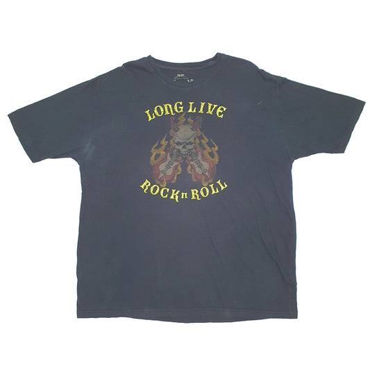 Baileys Point Rock n Roll Band Short Sleeve T Shirt Black