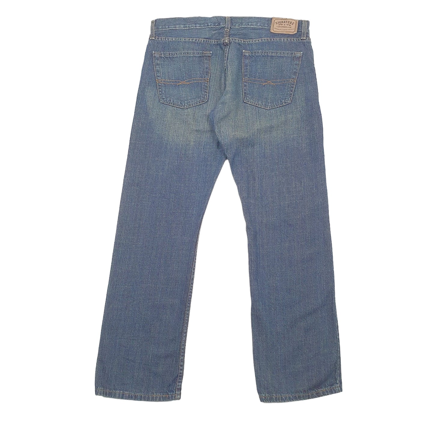 Levis Signature Regular Fit Jeans W38 L32 Blue