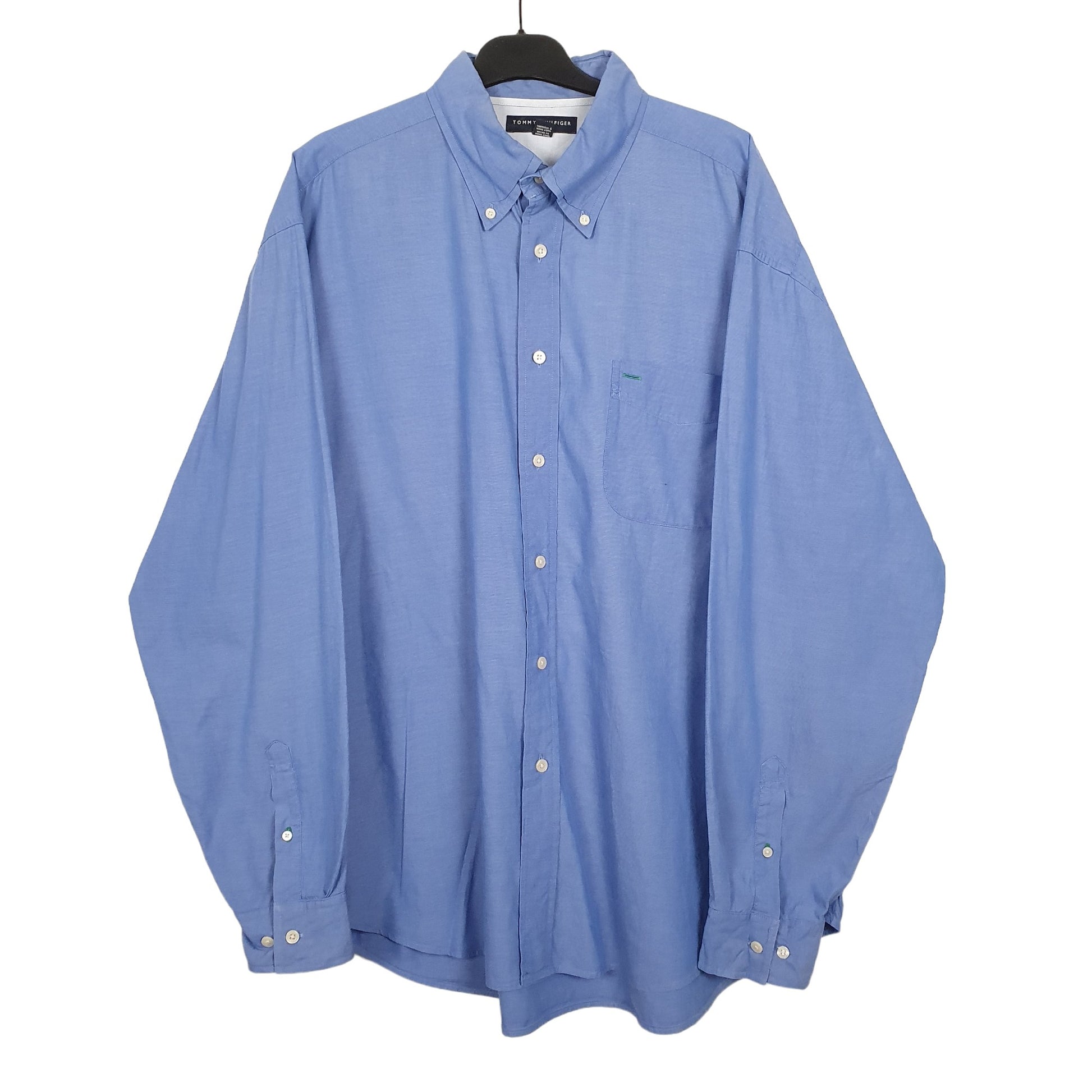 Tommy Hilfiger Long Sleeve Regular Fit Shirt Blue