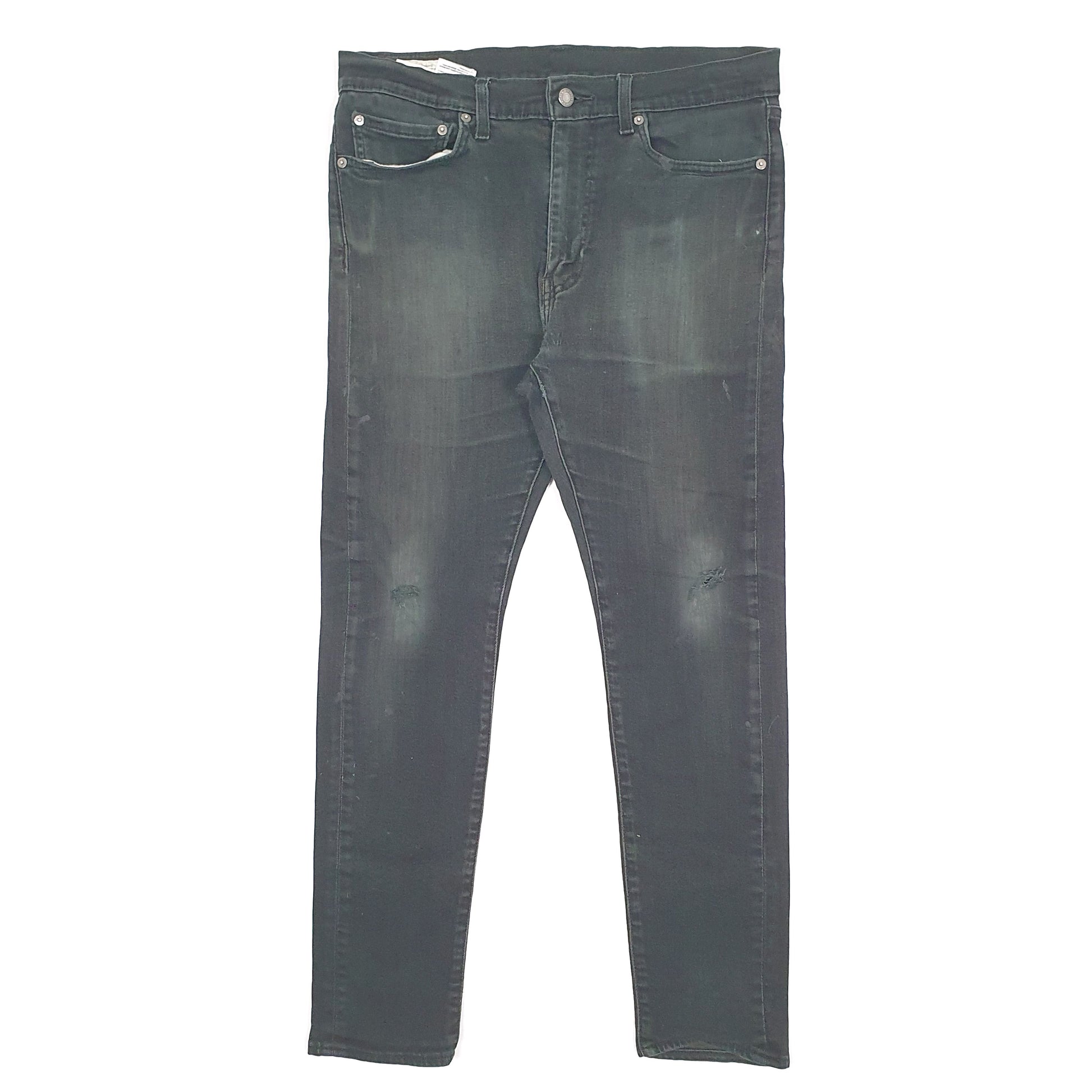 Levis 510 Skinny Fit Modern Big E Jeans W34 L30 Black