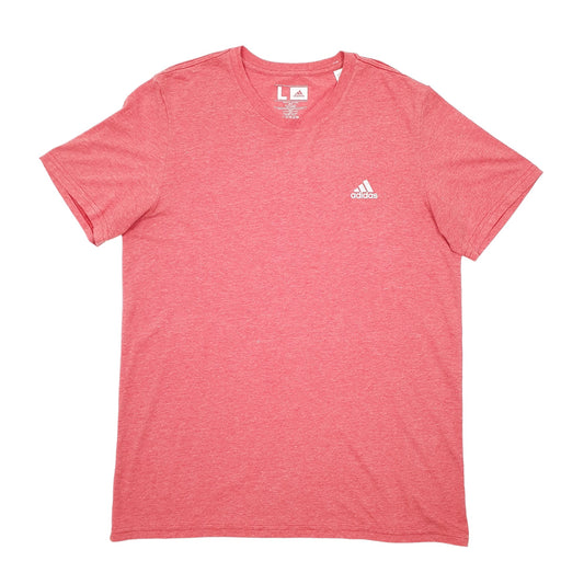 Adidas Short Sleeve T Shirt Red