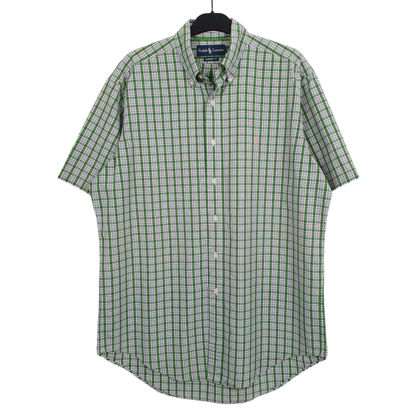 Mens Green Ralph Lauren  Short Sleeve Shirt