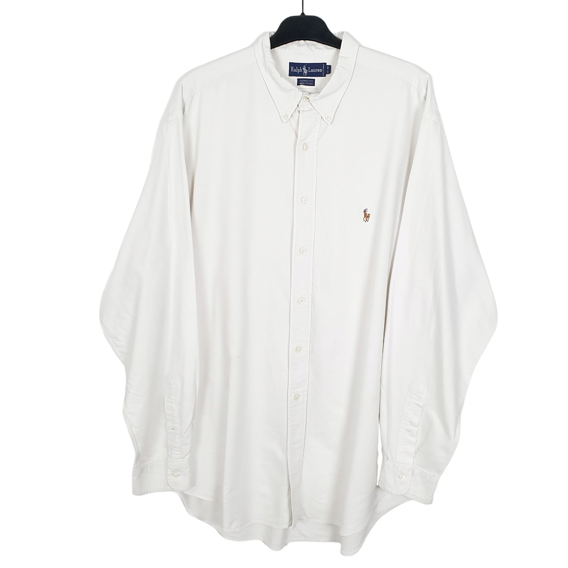 Ralph Lauren Long Sleeve Yarmouth Fit Shirt White