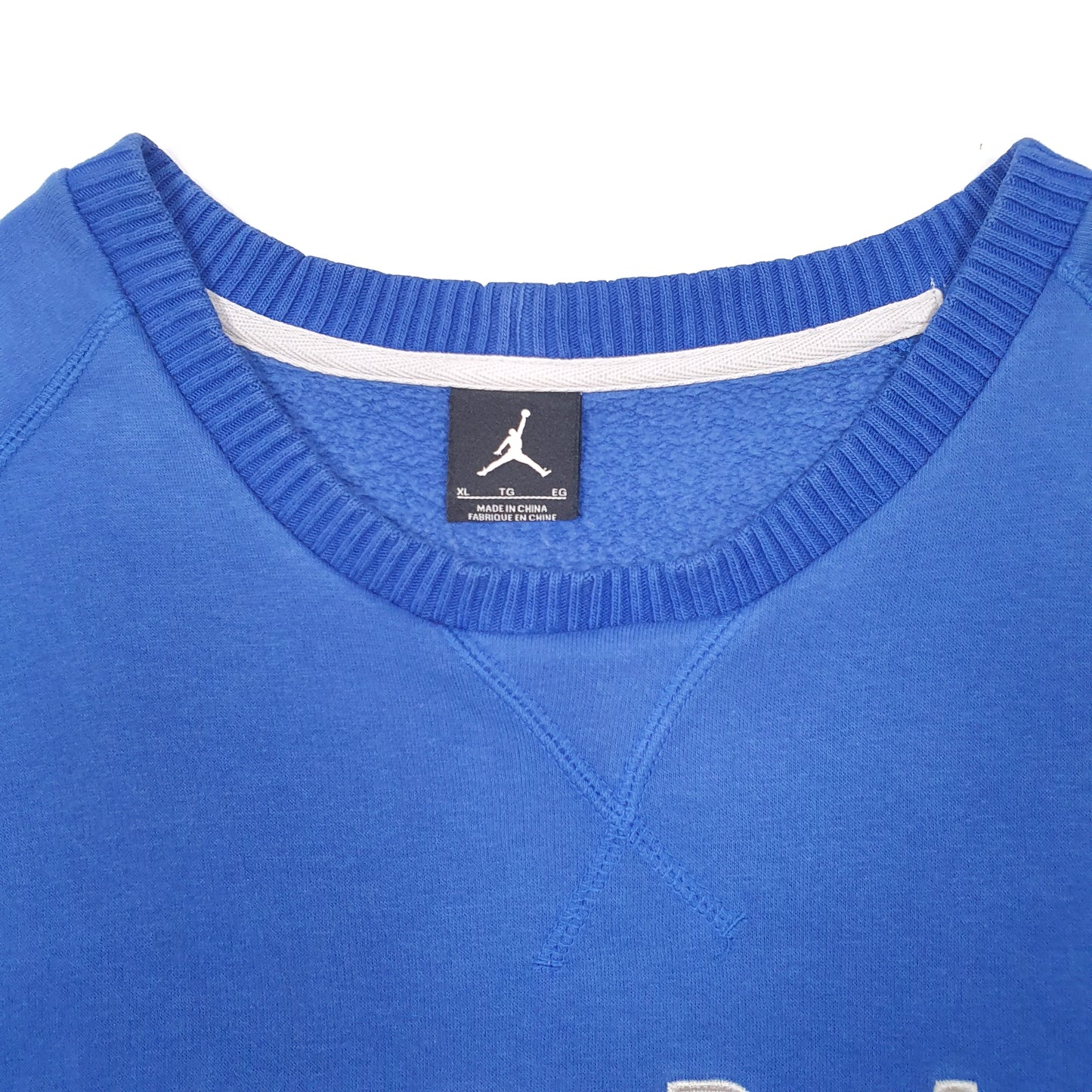 Mens Blue Nike Air Jordan Crewneck Jumper
