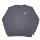 Mens Black Nike  Crewneck Jumper