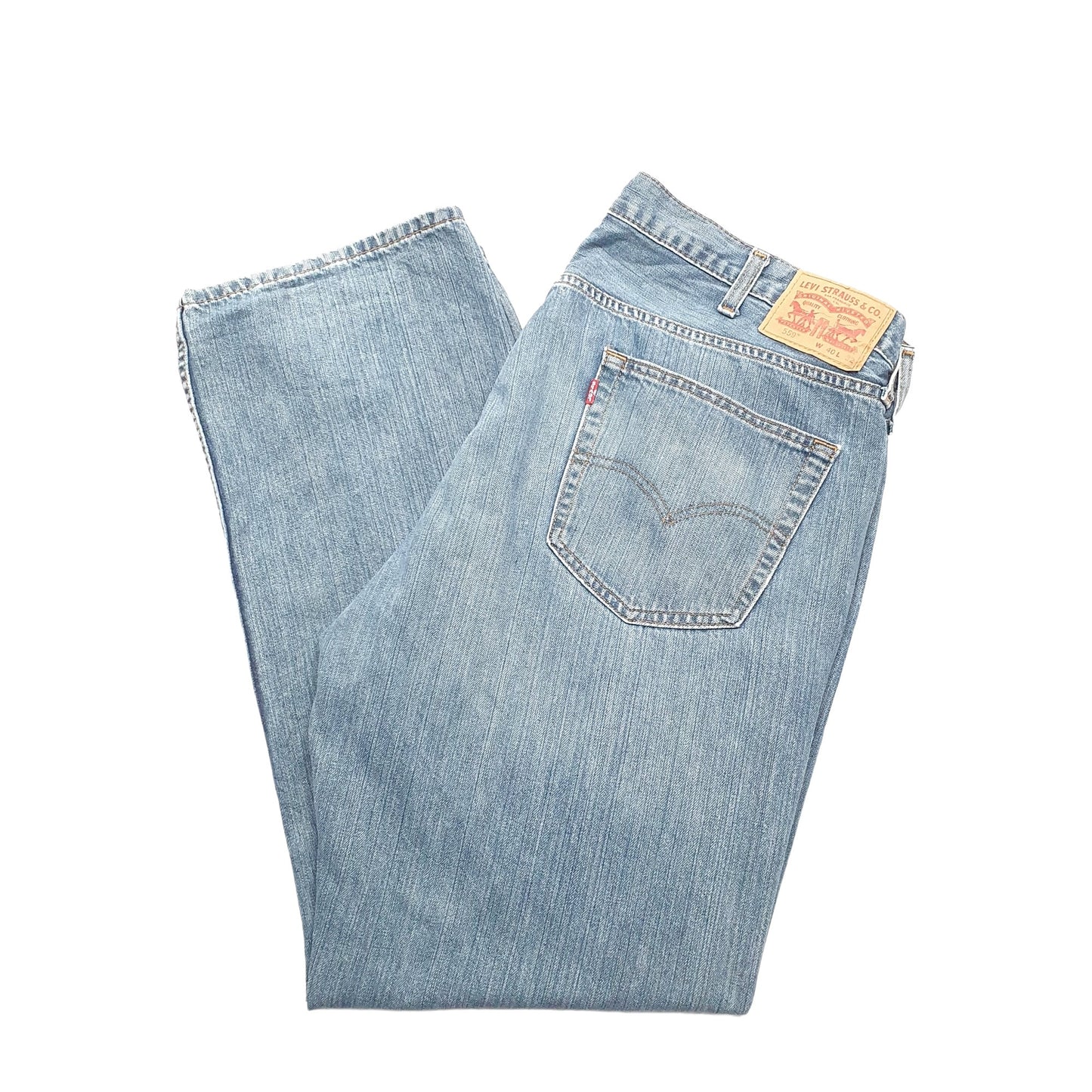 Levis 559 Relaxed Fit Jeans W40 L32 Blue