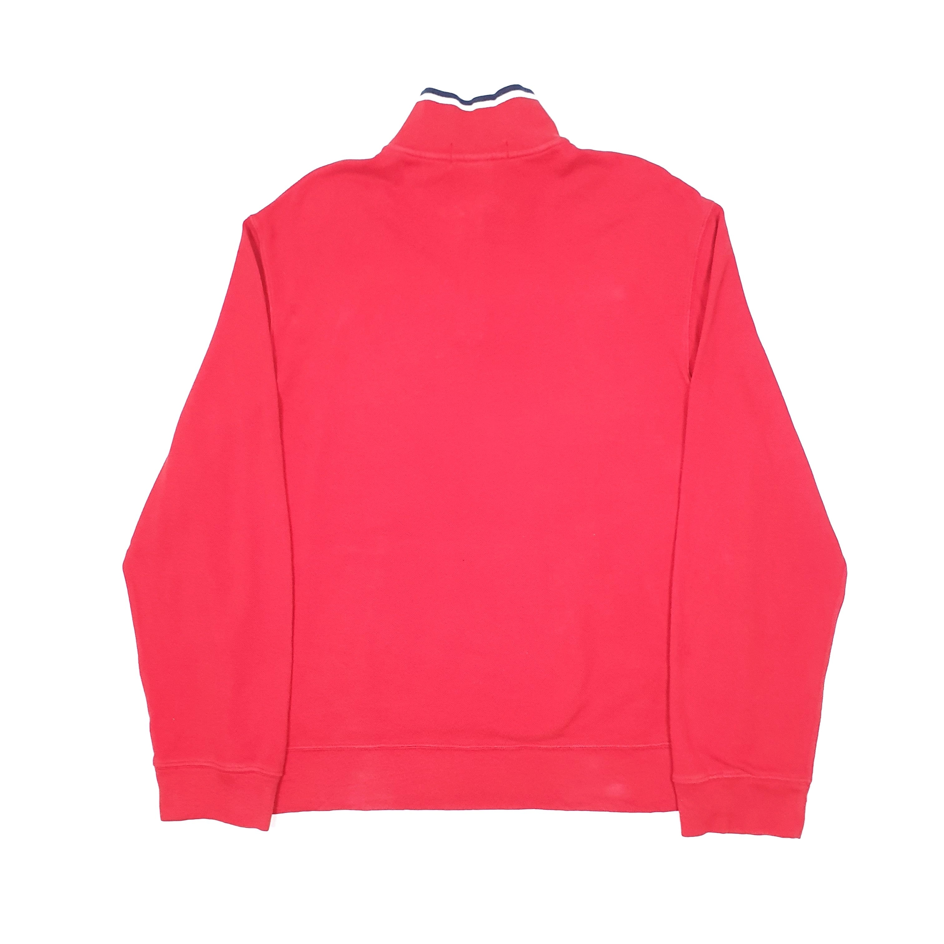 Ralph lauren red online quarter zip