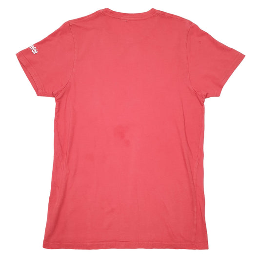 Mens Red Columbia Sportswear Performance Fishing Gear PFG Short Sleeve T Shirt