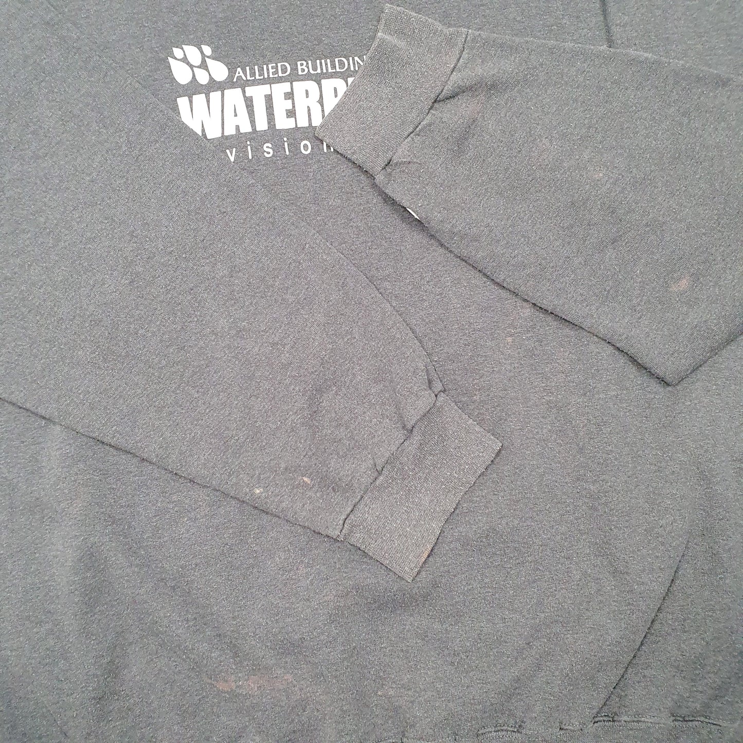 Mens Grey Champion Allied Building Products Crewneck Jumper