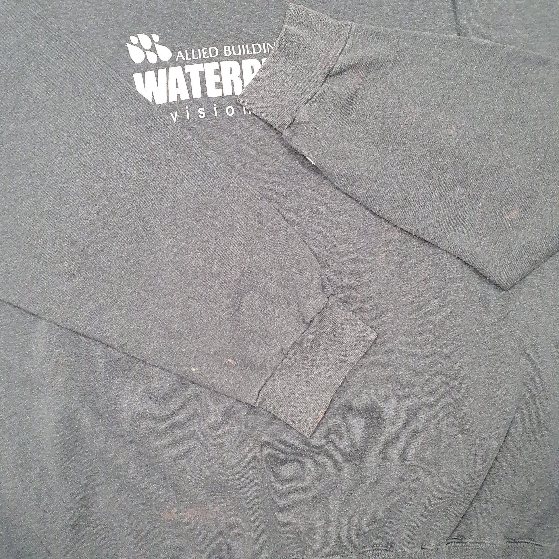 Mens Grey Champion Allied Building Products Crewneck Jumper