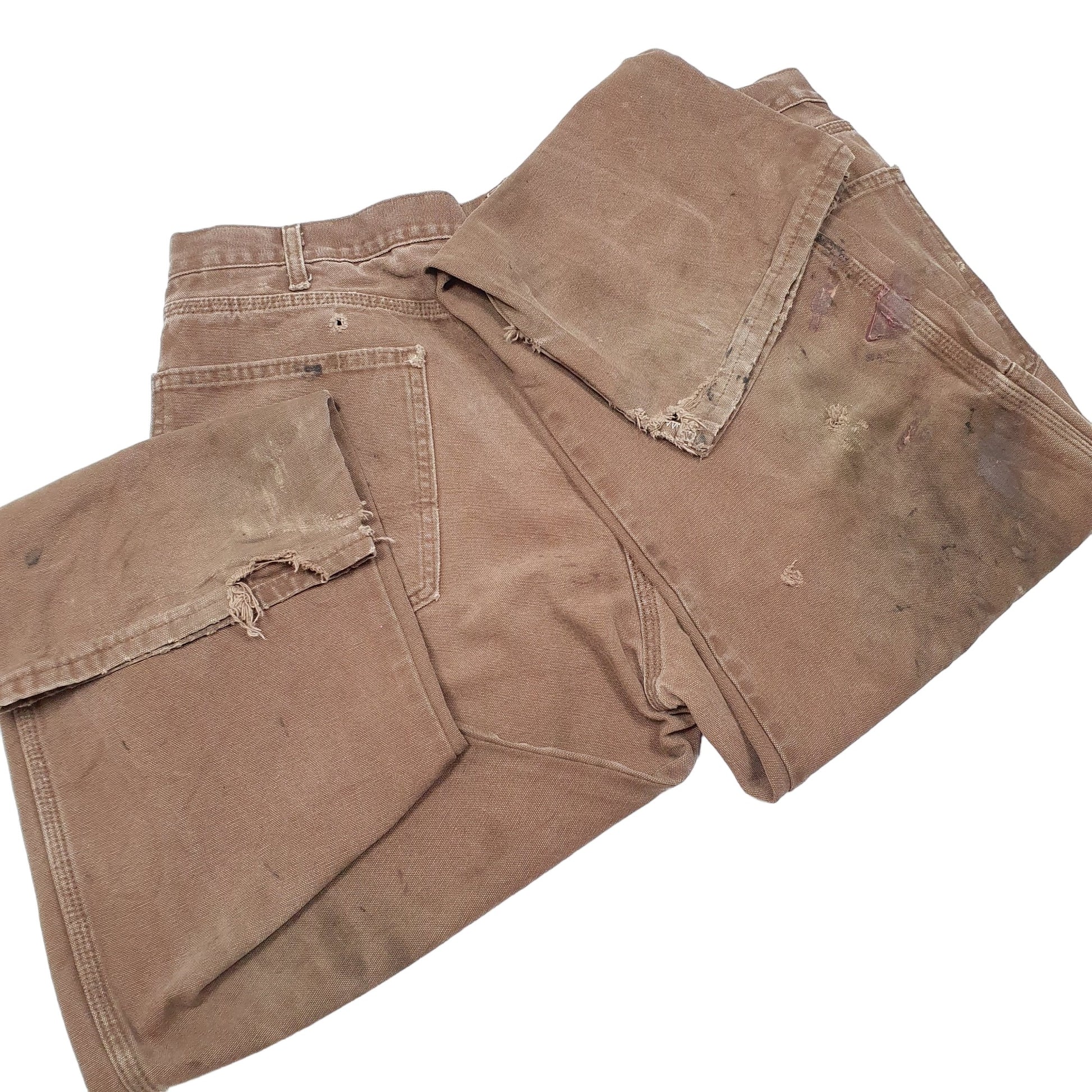 Mens Brown Dickies  Carpenter Trousers