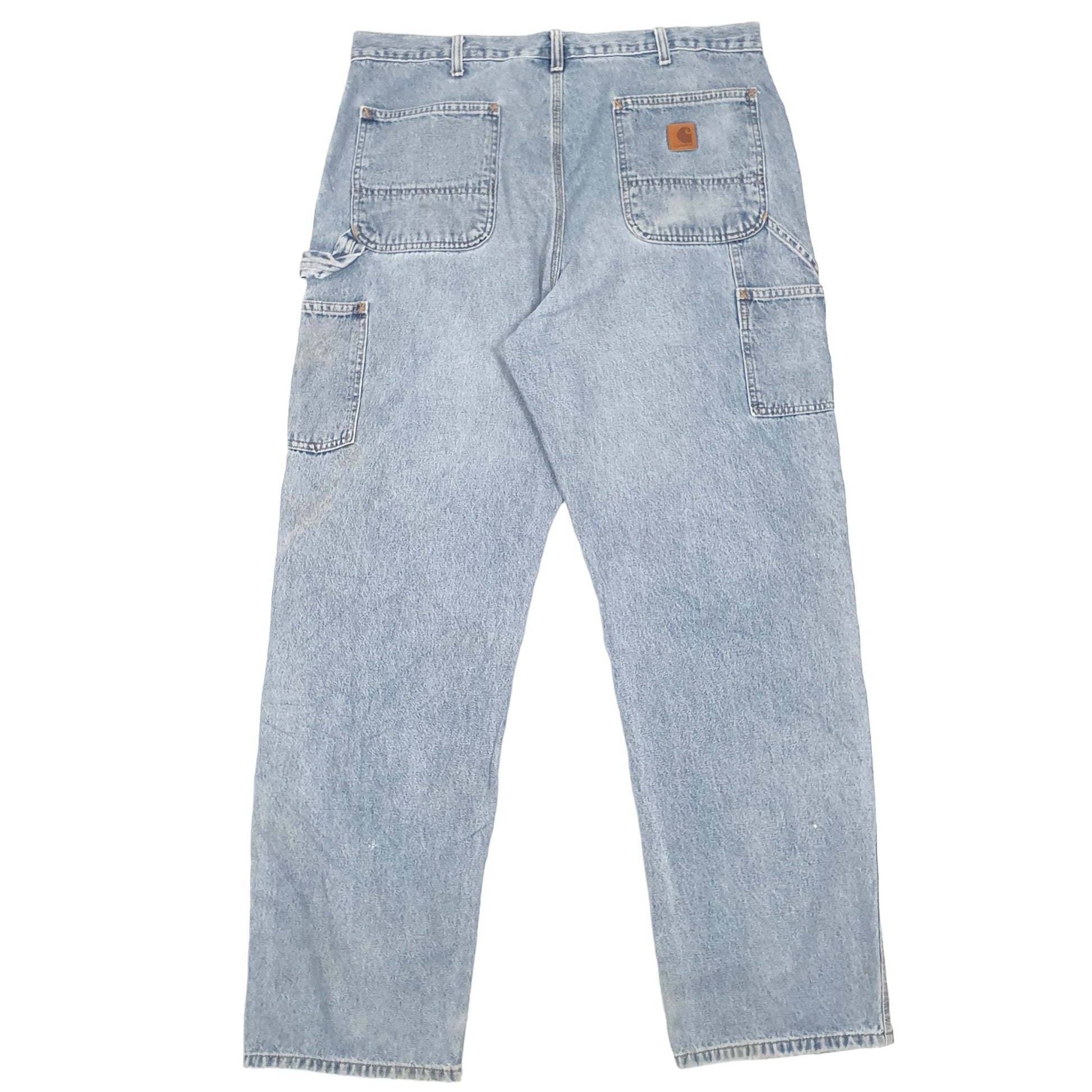 Mens Blue Carhartt  Carpenter JeansW38 L34