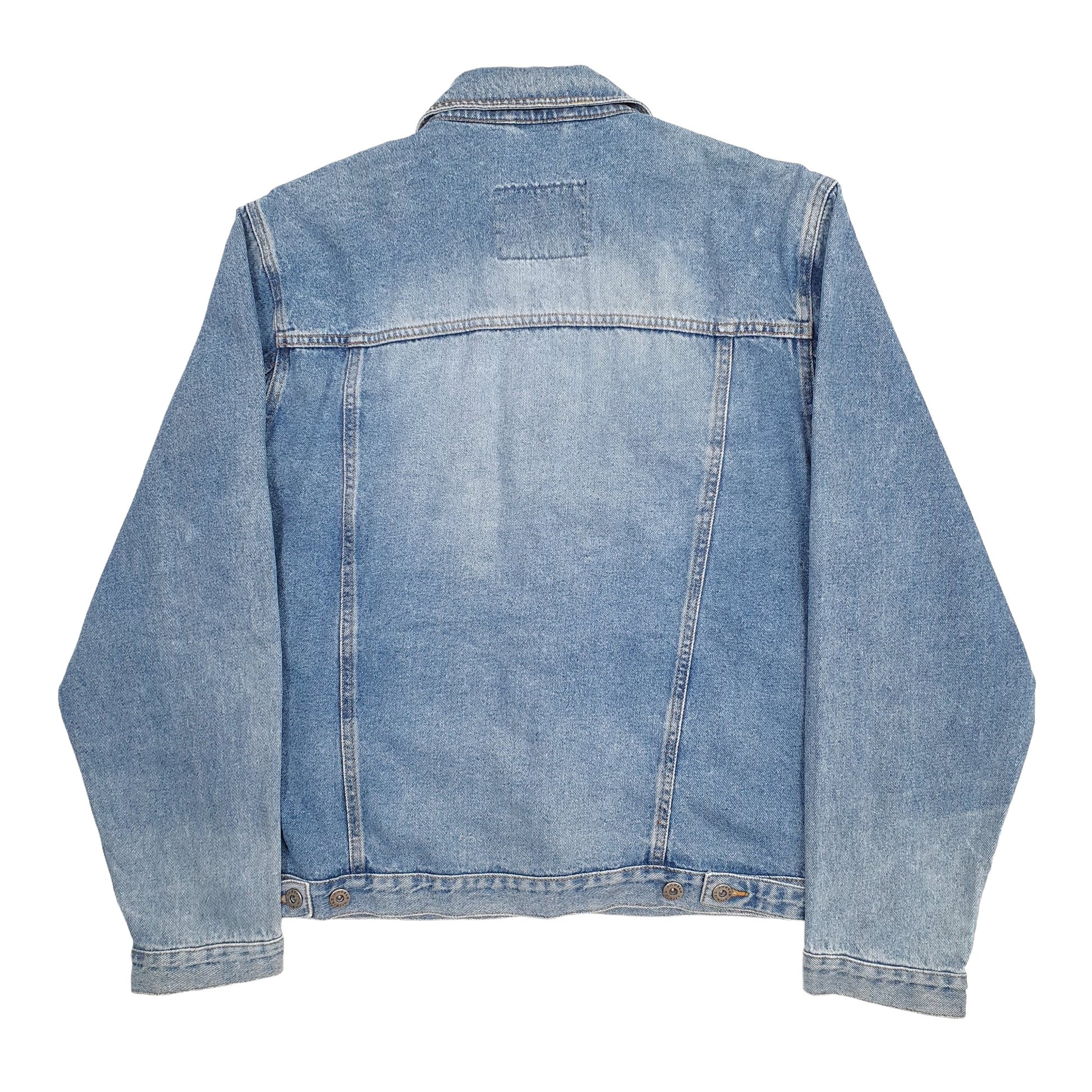 Mens Blue Shana Trucker Angela Litrico Coat