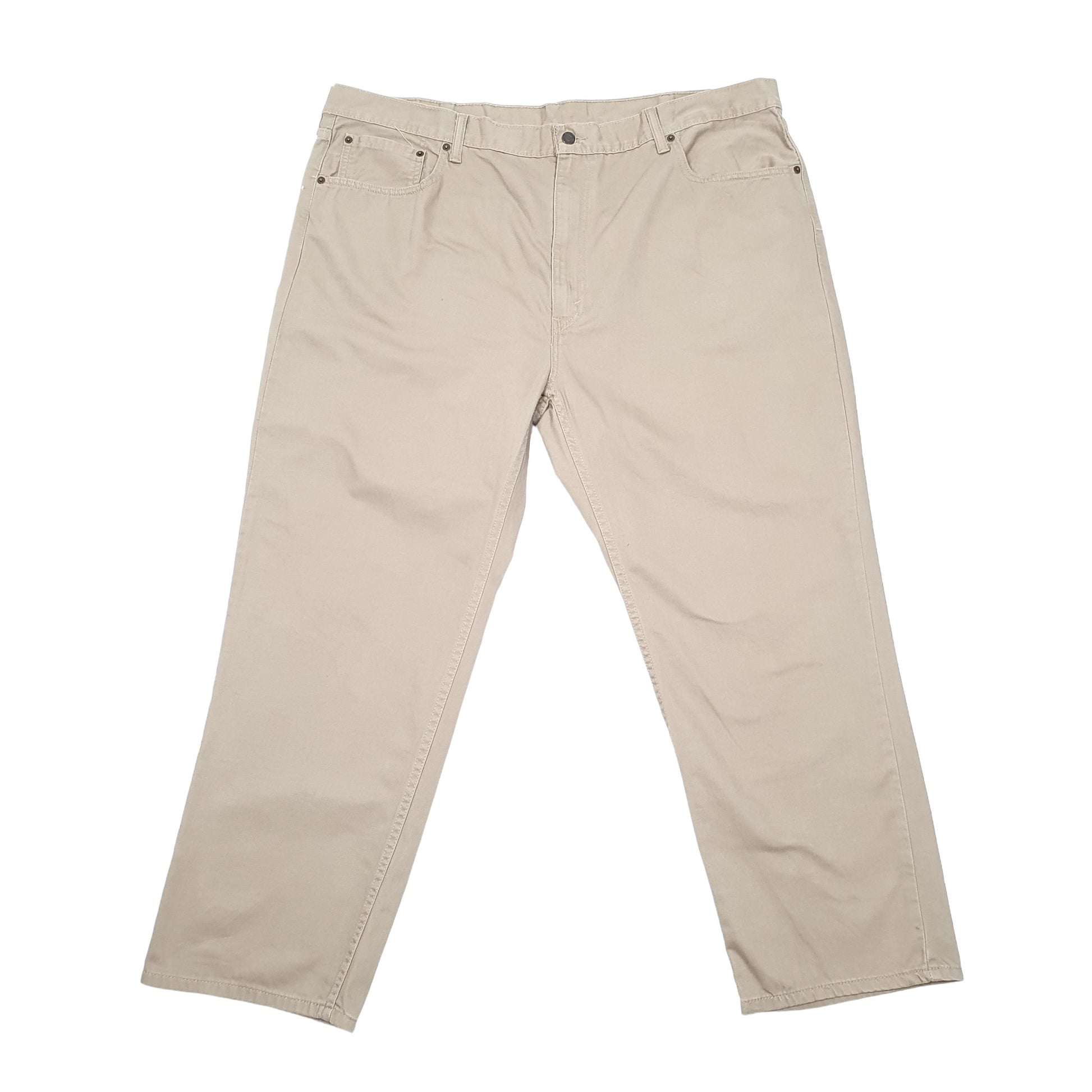 Levis 559 Relaxed Fit Jeans W46 L29 Beige