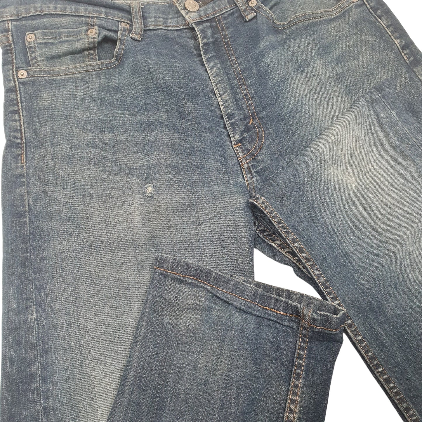 Mens Blue Levis Stretch 513 JeansW32 L30