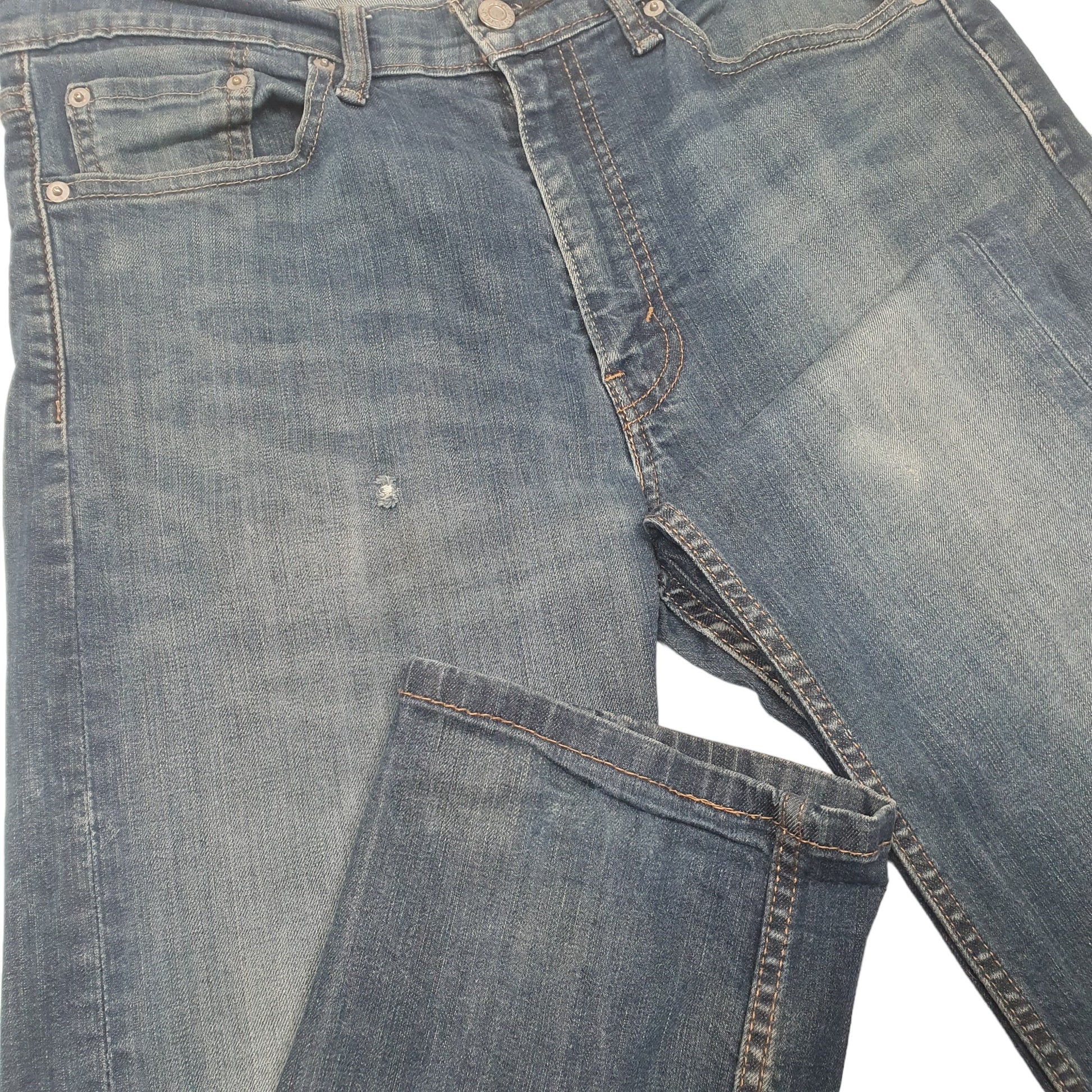 Mens Blue Levis Stretch 513 JeansW32 L30