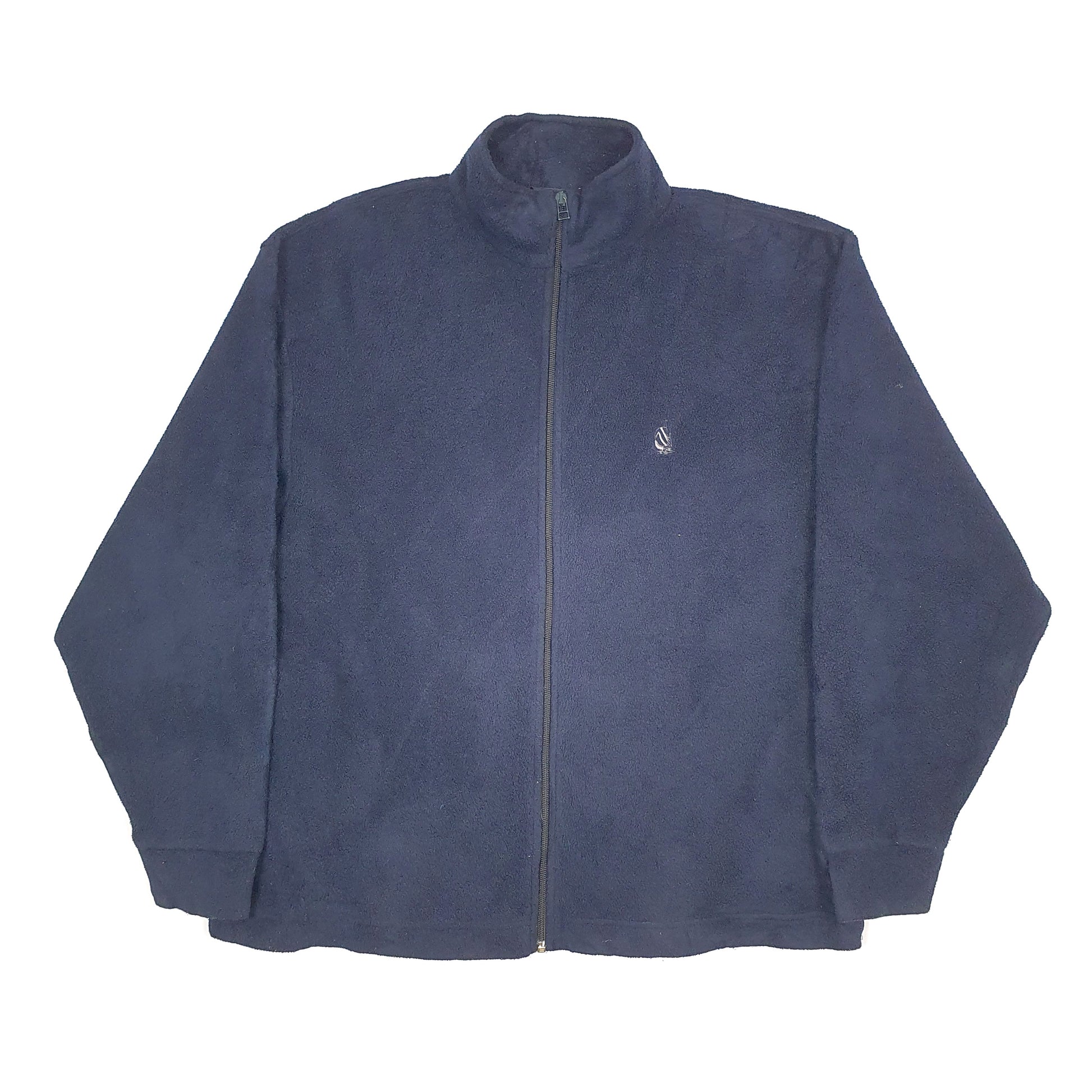 Nautica Full Zip Fleece L Navy